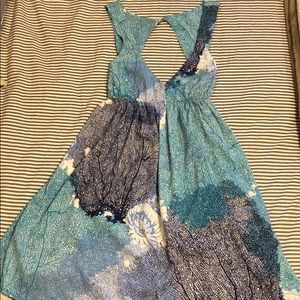 NWT Watercolor Roxy Dress